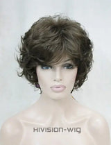 Women Fashion Short Wigs Blonde Brown Black Wig