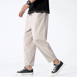 100% Cotton Summer Casual Pants Man Trendy Japanese