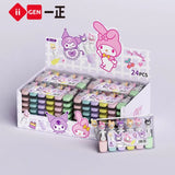 36pcs Sanrio 6color Highlighters Kawaii My Melody Kuromi