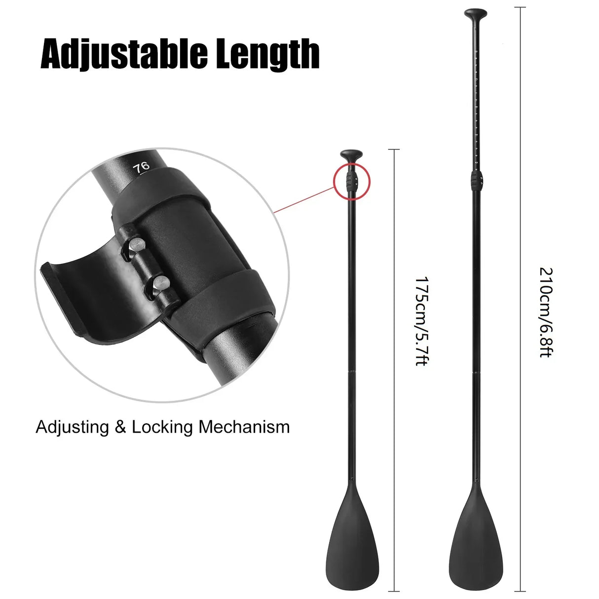 Sale Promotion 3Pcs Sup Board Paddle PP Fiber