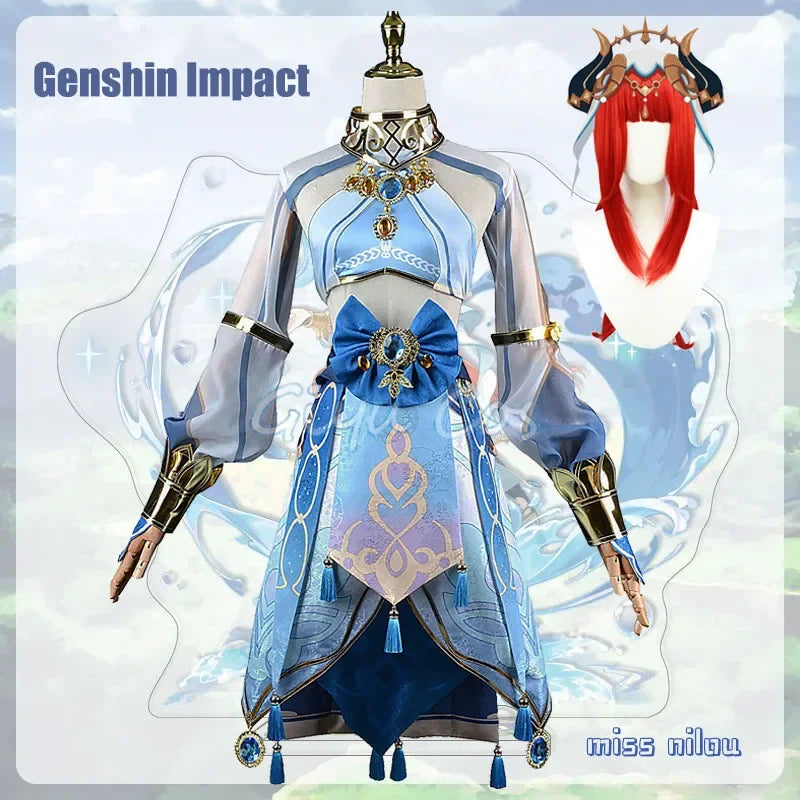 Nilou Cosplay Costume Genshin Impact Carnival Uniform Anime