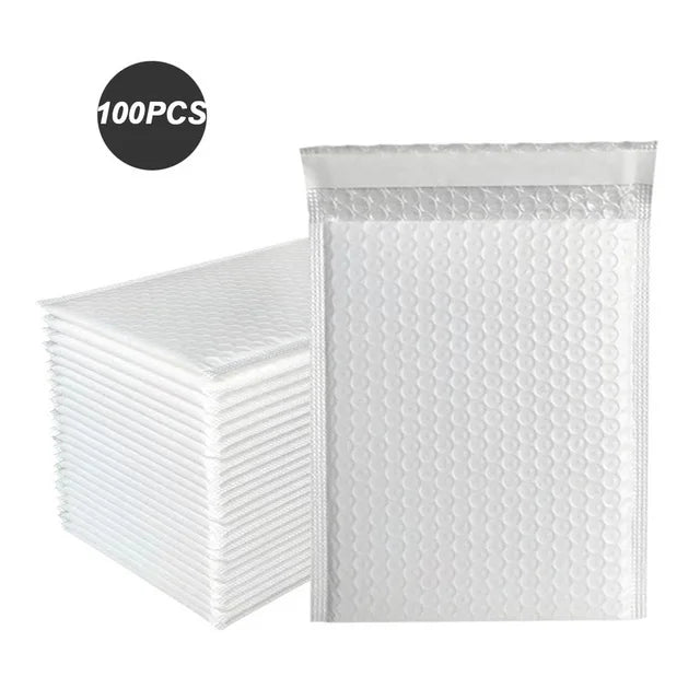 100 Pcs Black Bubble Mailer Bubble Padded Mailing