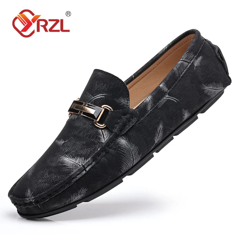 YRZL Loafers Men Casual Shoes Luxury Brand 2022