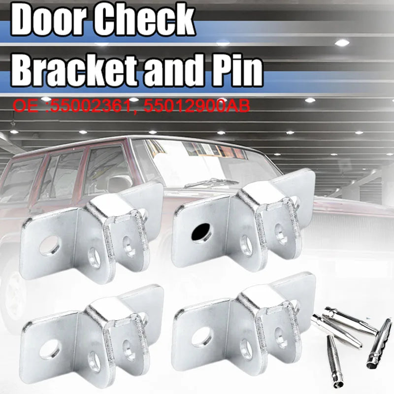 1/2/4PCS Car Front Rear Door Check Bracket &