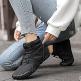 Winter Warm Snow Boots Non-Slip Jogging Sneakers Thickened