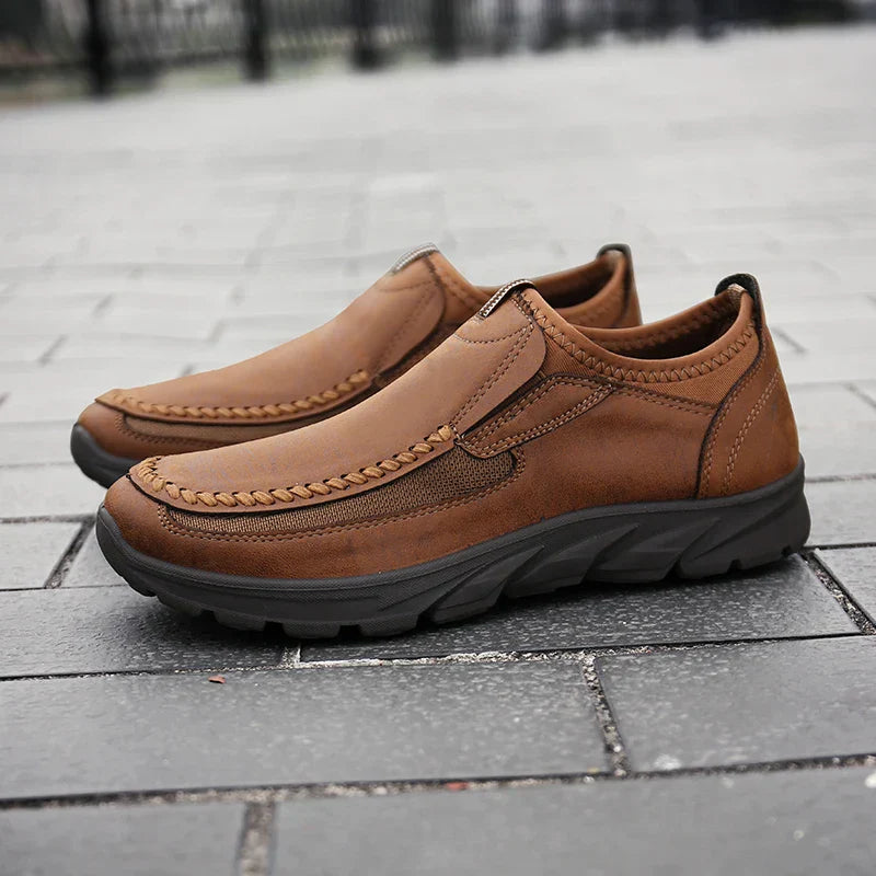 Leather Men Casual Shoes Zapatos Brand Men Loafers