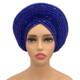 NEW Sequins Turban Cap for Women Ready to