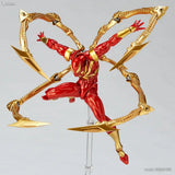 New Kaiyodo Iron Spiderman Ation Figurine Amazing Yamaguchi