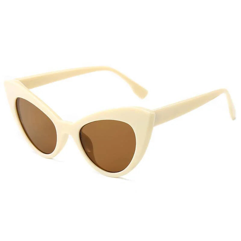 Summer Cat Eyes Sunglasses Small Frame Okulary UV400