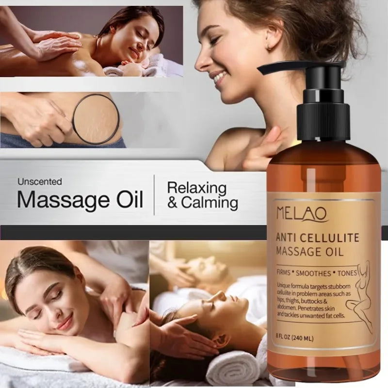 100% Pure Natural Relaxing Anti Cellulite Body Skin