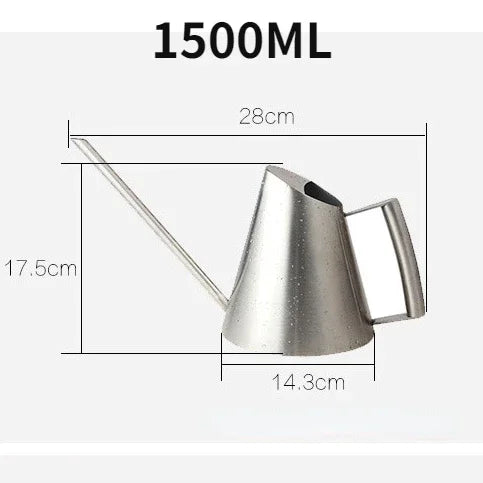 Stainless Steel Long Spout Watering Cans Golden Bronze