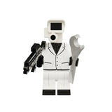 Skibidi Toilet Mini Building Block Anime Action Figure