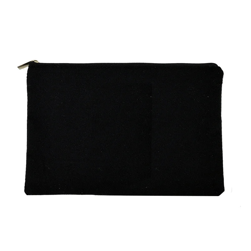 Pink Canvas Pouch Makeup Bag Bulk Cosmetic Bags