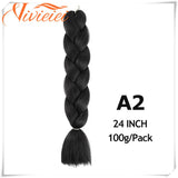 6 Pcs 24" Jumbo Synthetic Braids Hair Extensions