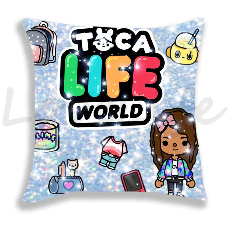 Toca Life World Pillow Case Home Decorative Toca