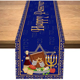 Jewish Menorah Hanukkah Holiday Kitchen Dining Table Decoration