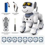 Programming Remote Control Dog Robots Toys Kids Girls