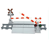 City Trains DIY Building Blocks Straight Curved Rail