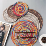 6/8 pcs Table placemats for table mat Ramie