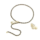 New Fashion Women's Waist Chain Alloy Material Button