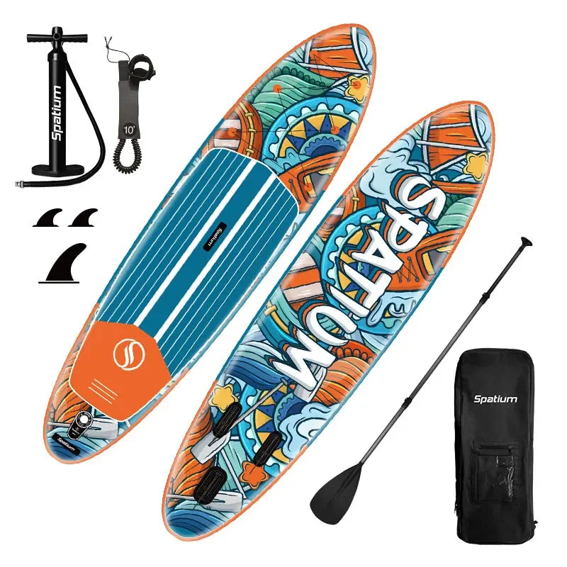 Paddle Inflatable Surfboard SUP Paddle Board Surfing Fishing