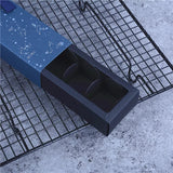 10pcs Blue Chocolate Box Packaging With Insert Dessert