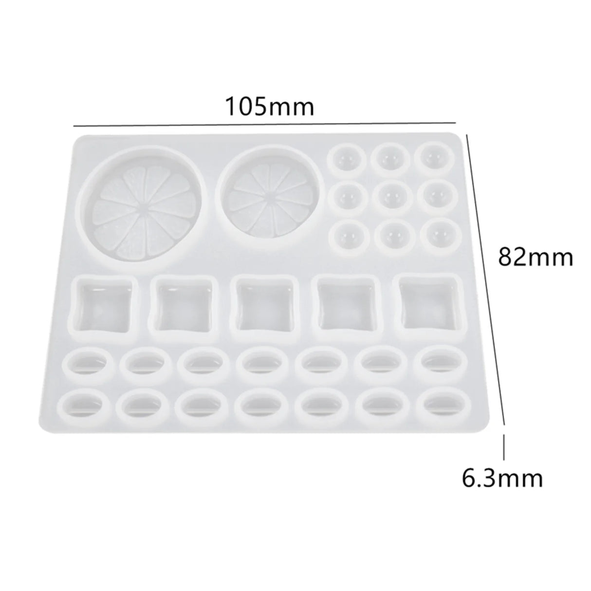 DIY Crystal Epoxy Resin Mold Quicksand Oiled Coffee
