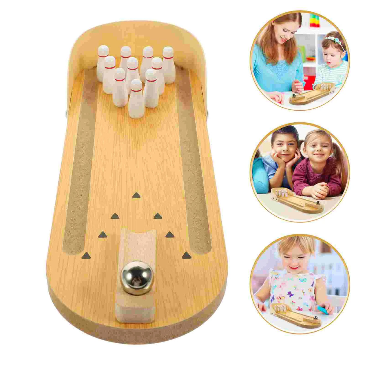 AntiAlzheimer's Live Toys Elderly Interactive Adult Mini Bowling
