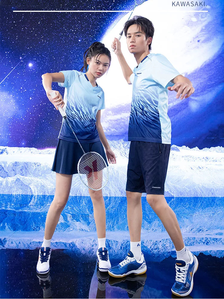 Kawasaki Original Women Men Couple Badminton Clothing Short