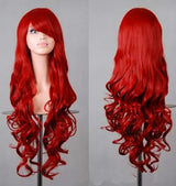 Lady 80cm Long Curly Wigs Fashion Cosplay Costume