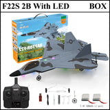 New F22S 2.4G 4CH 3D6G RC Airplane Raptor