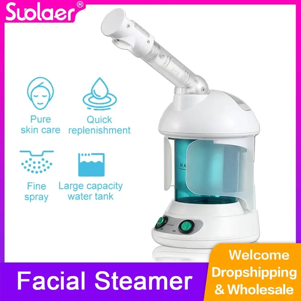 Facial Steamer Hot Nano Mister Face Vaporizer Sprayer