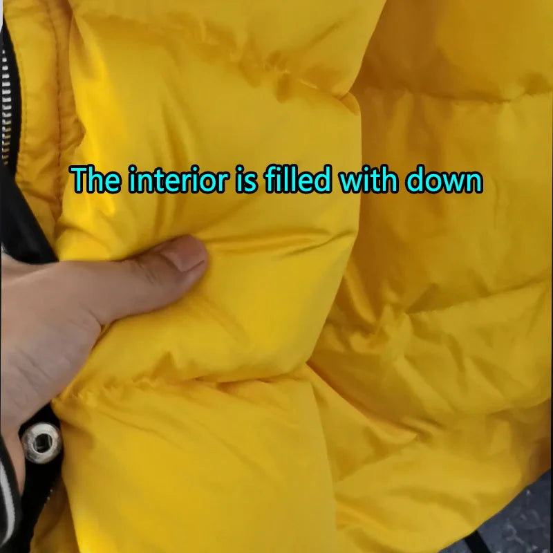 Maomaokong 2022 Real Fur Down Jacket Women Long