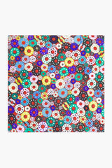 Spanish style printed large square scarf 100cm*100cm