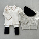 Infant Long Sleeve T Shirt Cotton Ribbed Baby