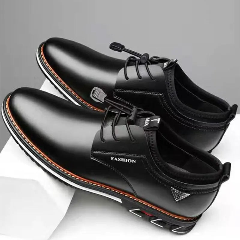 2021British Casual Single Shoes Leather Shoes Formal Shoes
