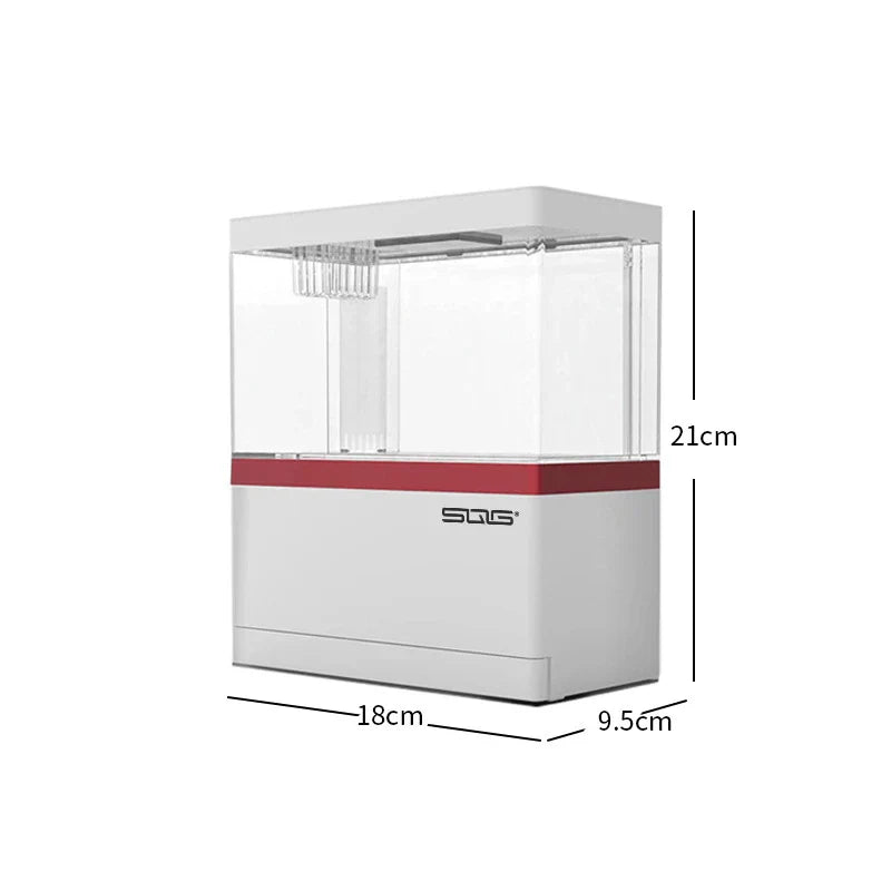mini fish tank Self circulating fish tank with