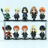 New 10Pcs/Set Harry Potters Figures Anime Q Version