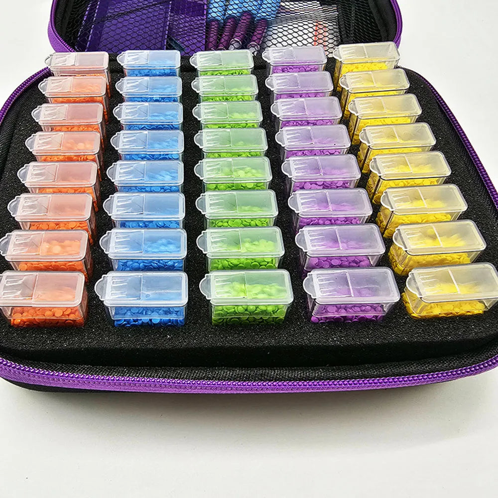 Diamond Painting Tool Set Storage Bag 30/40pcs Round/Square