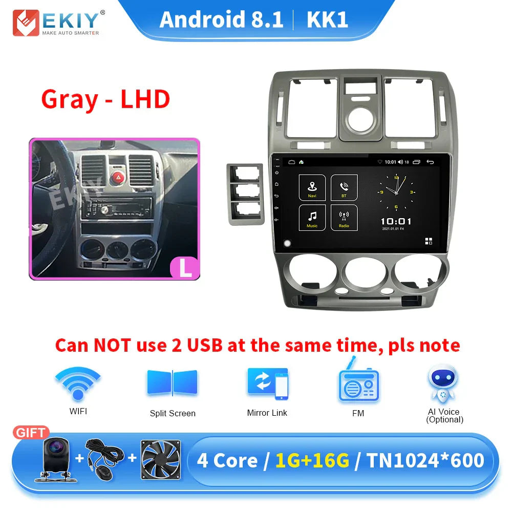 EKIY KK5 Android Radio For Hyundai Getz Multimedia