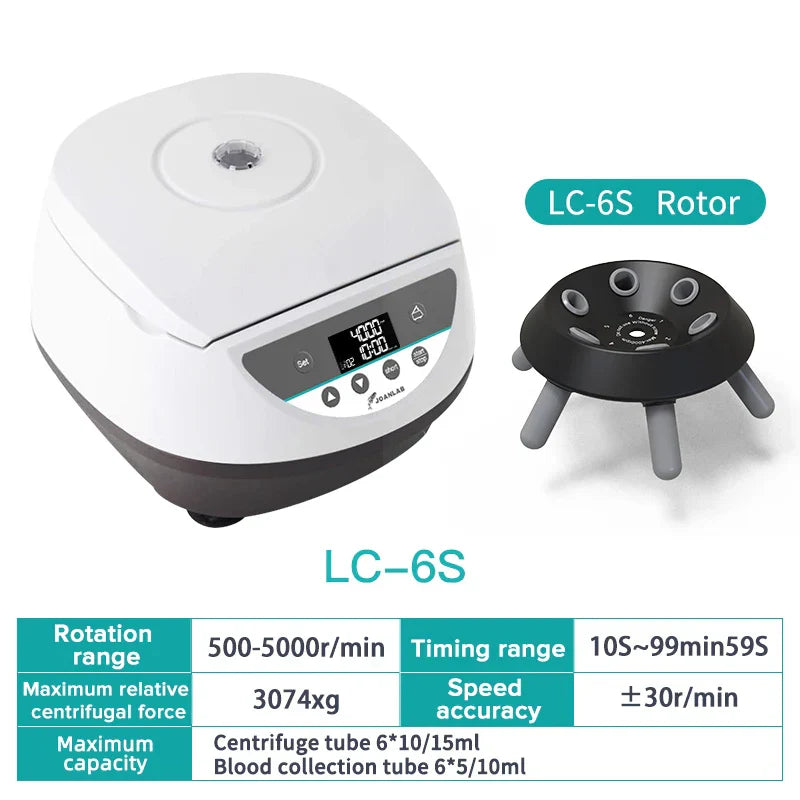 Blood Centrifuge Prp Plasma Centrifuge Machine Digital Medical