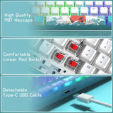 Womier WK61 Mechanical Keyboard RGB Wired Gaming Keyboard