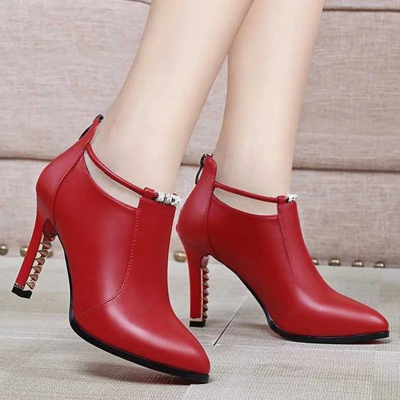 Botas Mujer2019new Winter Boots Women Shallow Round Toe