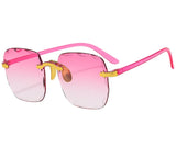 2024 New Frameless Cut Edge Sunglasses Fashion Summer
