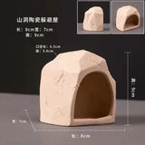 Clay Aquarium Decoration Ceramics Fish Tank Landscaping Shrimp