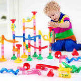 Marble Run Building Blocks Marbles Slide Toys Children
