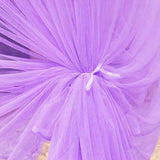 Embroidery Lace Pleated Mosquito Net for Bed Square