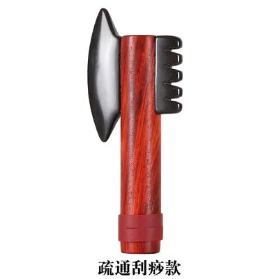 Electric heating Bianstone warm moxibustion instrument scraping knife