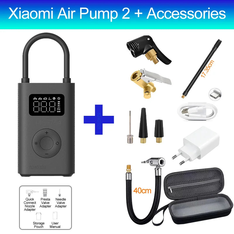 Xiaomi Mijia 2 Portable Electric Air Compressor 1S