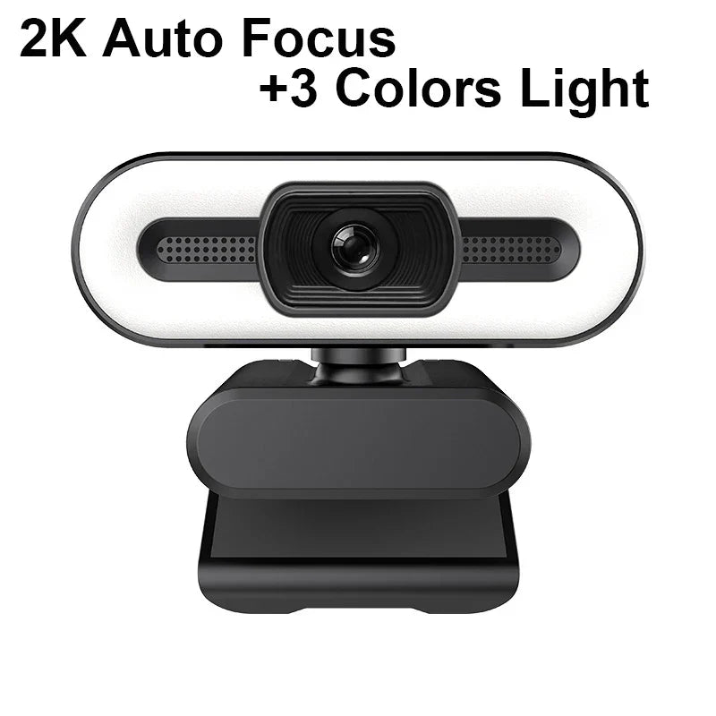 Portable Full HD 1080P 2K 4K Webcam PC